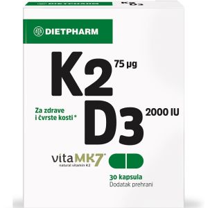 Dietpharm K2D3 30 kapsula