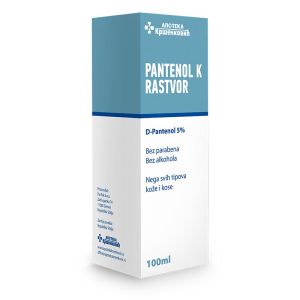 Pantenol K rastvor Kršenković 5% 100ml