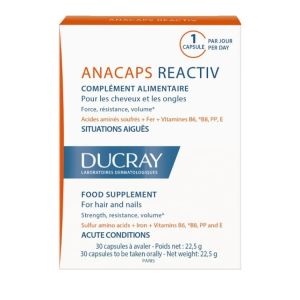 DUCRAY ANACAPS REACTIVE KAPSULE 30 KOM