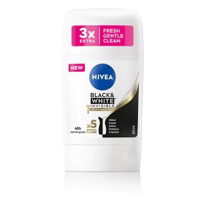 NIVEA DEO STICK B&amp;W INVISIBLE SILKY SMOOTH 50ML