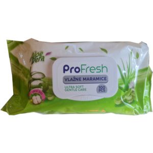 PROFRESH VLAŽNE MARAMICE ALOE 72 KOM