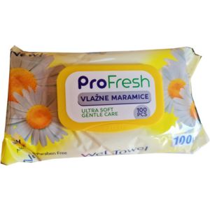 PROFRESH VLAŽNE MARAMICE KAMILICA 72 KOM